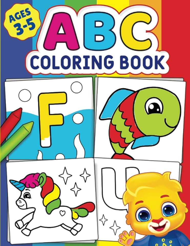 ABC Coloring Book: Color 100+ Animals