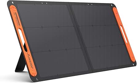 Jackery SolarSaga 100W Bifacial Portable Solar Panel for Explorer 240/300/500/1000/1500 Power Stations