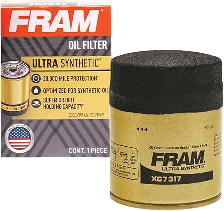 FRAM Ultra Synthetic Automotive Replacement Oil Filter